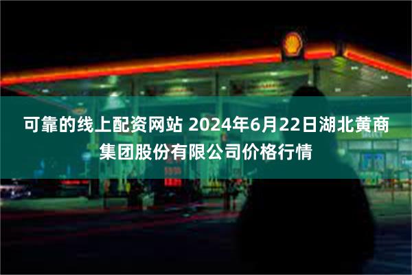 可靠的线上配资网站 2024年6月22日湖北黄商集团股份有限公司价格行情