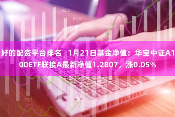 好的配资平台排名   1月21日基金净值：华宝中证A100ETF联接A最新净值1.2807，涨0.05%